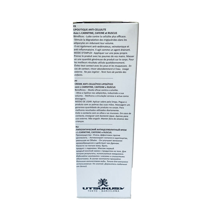 Crema lipolitica 200 ml - Utsukusy - Utsukusy - 3
