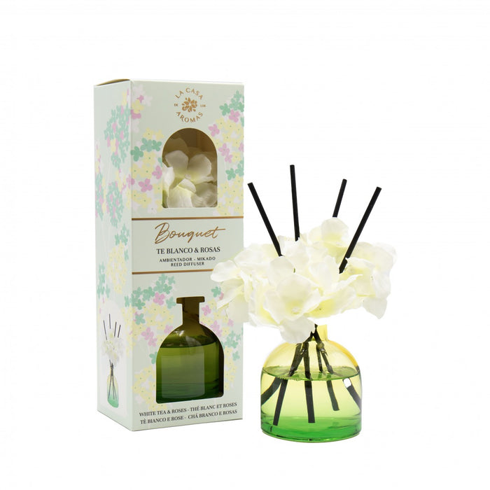 Mikado Bouquet Fiore Tè Bianco 170ml - La Casa de los Aromas - 1