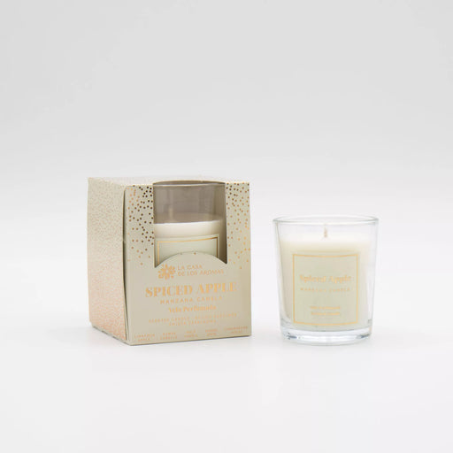 Candela Profumata Natale Mela Speziata 120g - La Casa de los Aromas - 1