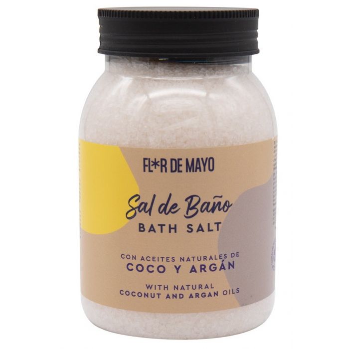 Sale da Bagno Argan e Cocco 650g - Flor de Mayo - 1