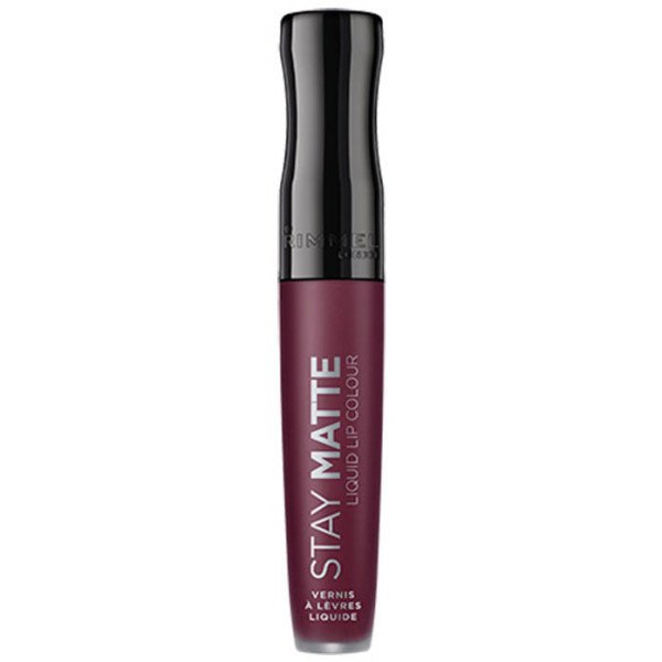 Stay Matte Liquid Lip Color - Rimmel: 800 Midnight - 11