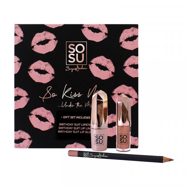 So Kiss Me Lip Drawer Set per Labios - SOSU : Color Birthday Suit - 1