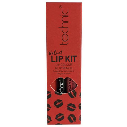 Velvet Lip Kit Matita labbra + Rossetto liquido - Technic - Technic Cosmetics: Vintage Red - 2