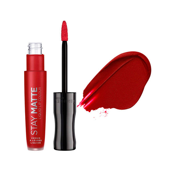 Set Rossetto Liquido Stay Matte + Matita Lasting Finish - Rimmel London : 500 Fire Starter - 2