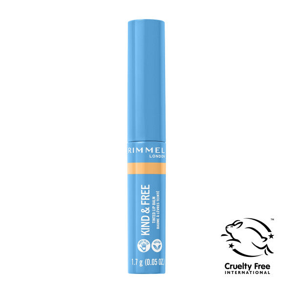 Balsamo Labbra Kind & Free con Colore Idratante e Nutriente - Rimmel London : 001 - Air Storm - 1