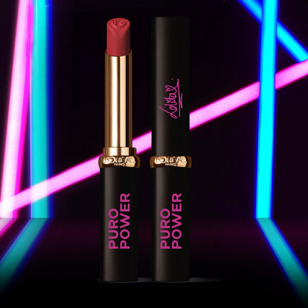 Rossetto Color Riche Intense Volume Matte Edizione Speciale Puro Power by Lola Lolita - L'oreal Paris : 640 Nude Independa - 1