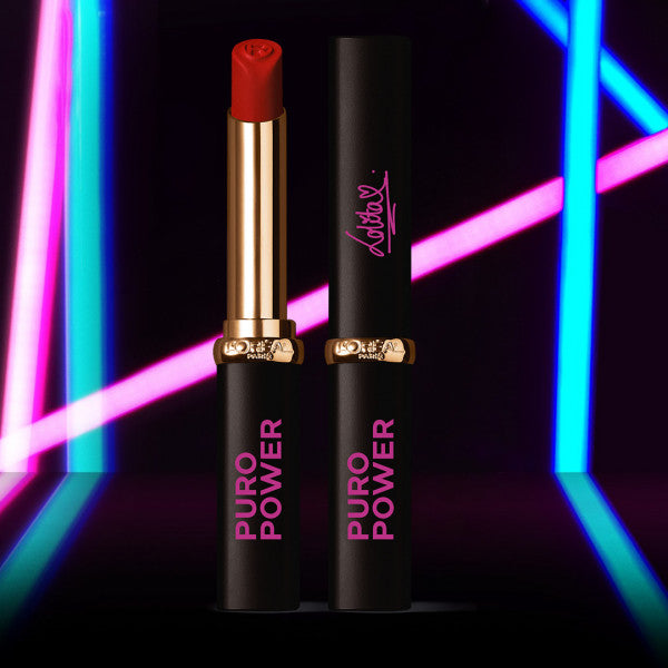 Rossetto Color Riche Intense Volume Matte Edizione Speciale Puro Power by Lola Lolita - L'oreal Paris : 346 Rouge Determin - 1