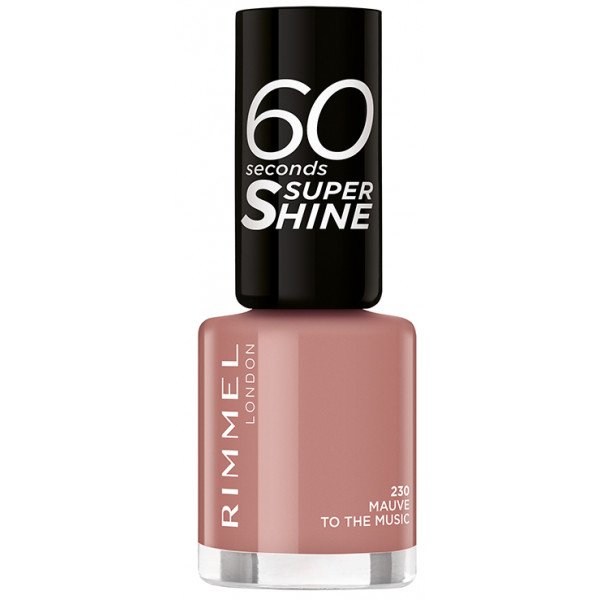 60 secondi di super lucentezza - Rimmel: 230 Mauve To The Music - 1