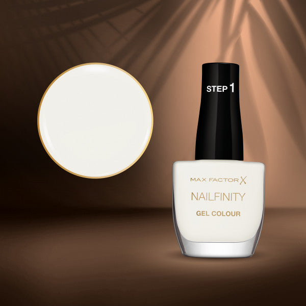 Nailfinity Gel Color Smalto per Unghie a Lunga Durata - Max Factor : 120 Blinding Lights - 3