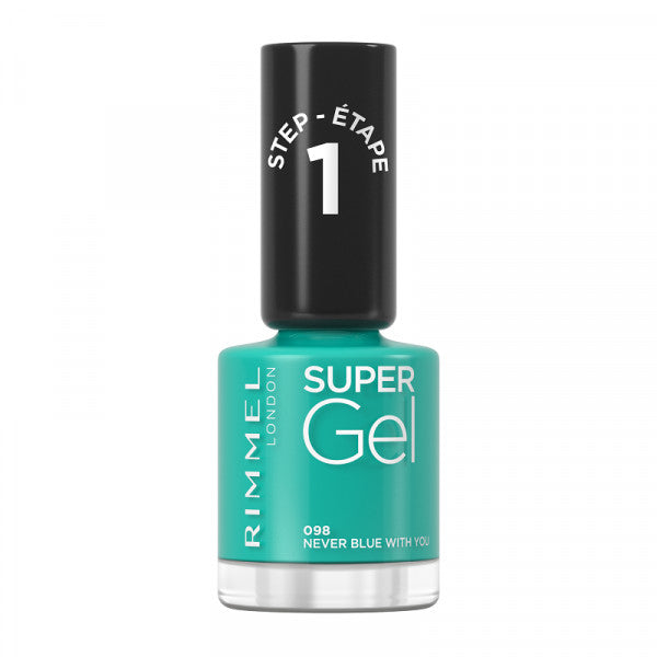 Smalto Super Gel di Kate Moss - Rimmel London : 98 Never Bluw With You - 1