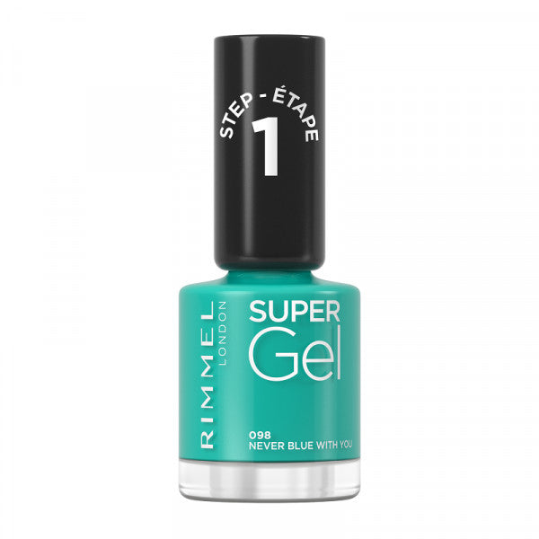 Smalto Super Gel di Kate Moss - Rimmel: 98 Never Bluw With You - 23