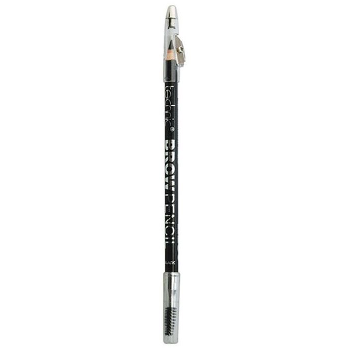 Brow Pencil Matita per sopracciglia con pennello e temperamatite - Technic - Technic Cosmetics : Black - 1