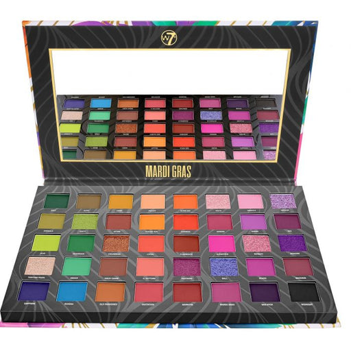 Palette di ombretti e pigmenti pressati Mardi Gras - W7 - 1