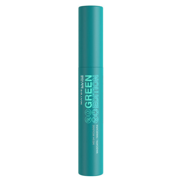 Green Edition Mascara per Ciglia - Maybelline : 001 BLACKEST BLACK - 1