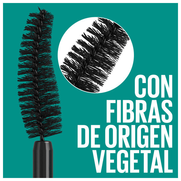 Green Edition Mascara per Ciglia - Maybelline : 001 BLACKEST BLACK - 5