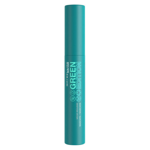 Green Edition Mascara per Ciglia - Maybelline : 002 VERY BLACK - 1