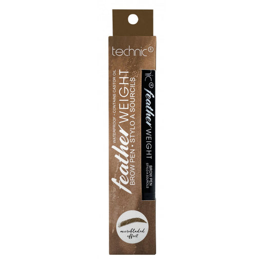 Penna Sopracciglia Piuma - Technic Cosmetics: Ash Brown - 1