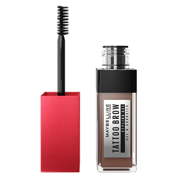Gel per Sopracciglia Tattoo Brow - Maybelline : 255 Soft Brown - 2