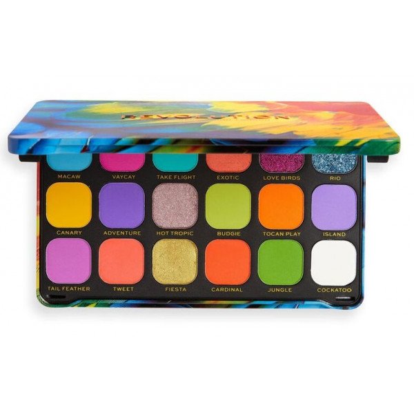 Palette di ombretti Forever Flawless Birds of Paradise - Revolution - Make Up Revolution - 1