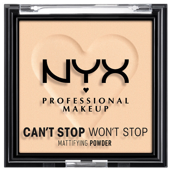 Polvos Matificantes Can&#39;t Stop Won&#39;t Stop - Trucco professionale - Nyx: Light - 2