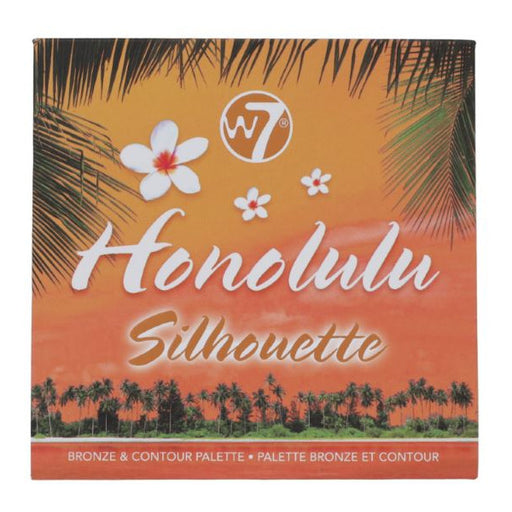 Honolulu Silhouette Bronze & Contour: Palette - W7 - 1