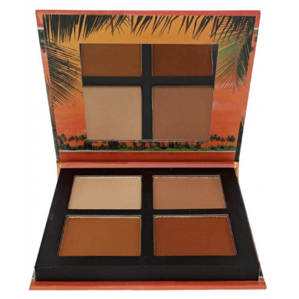 Honolulu Silhouette Bronze & Contour: Palette - W7 - 4