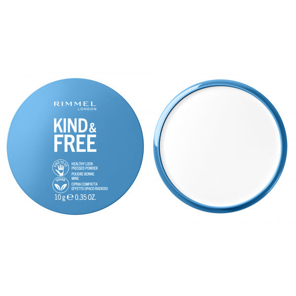 Polvere Compatta Opacizzante Kind & Free - Rimmel London : 001 - 1
