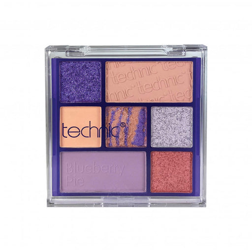 Paleta pigmentata pressata - Technic Cosmetics : BLUEBERRY PIE - 1