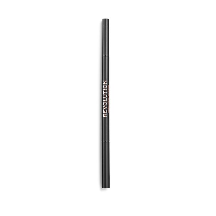 Matita per sopracciglia precisa - Make Up Revolution : Dark Brown - 1