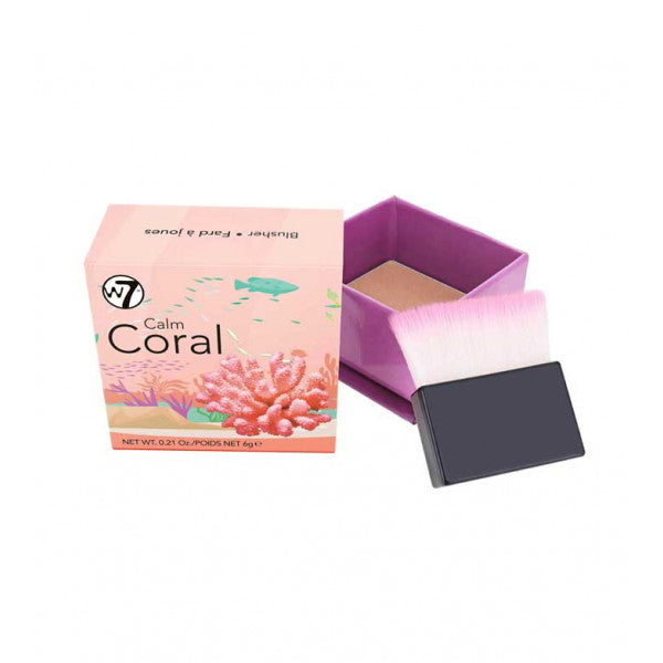 Il Blush in Scatola - W7 : Calm Coral - 1