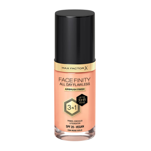 Fondotinta Facefinity - Max Factor : 64 Rose Gold - 1