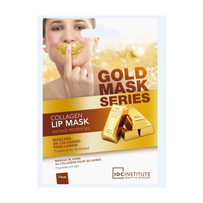 Maschera per Labbra Gold con Collagene - Idc Institute - 1
