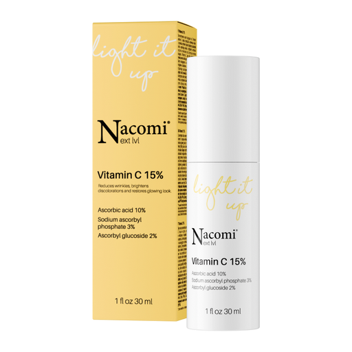 Light It Up Siero Vitamina C 15% - Nacomi - 1