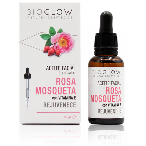 Olio per il viso alla rosa canina puro al 100%. - Bioglow: 30ML - 1