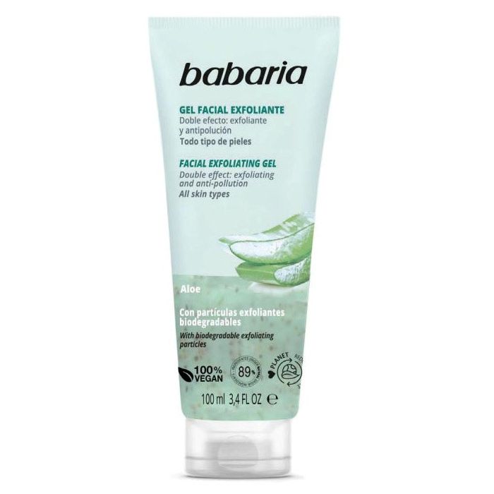 Gel Esfoliante Viso all'Aloe - Babaria - 1