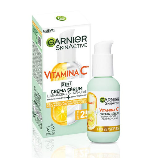Crema Siero Illuminante Anti-Macchie alla Vitamina C Skin Active - Garnier - 1