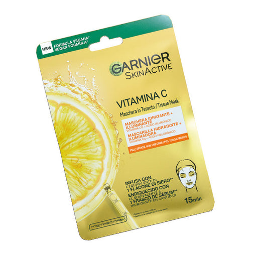 Maschera Viso in Tessuto Skin Active Vitamina C: 28 gr - Garnier - 1