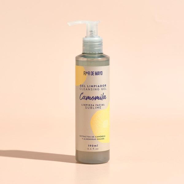 Gel detergente viso alla camomilla 190ml - Flor de Mayo - 4