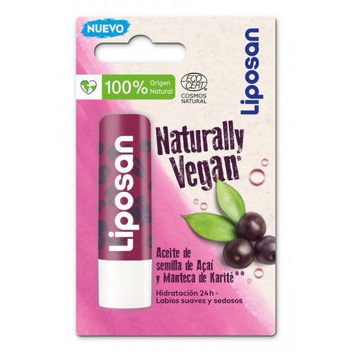 Balsamo Labbra con Olio di Açaí e Burro di Karitè: 4,8 gr - Liposan - 1