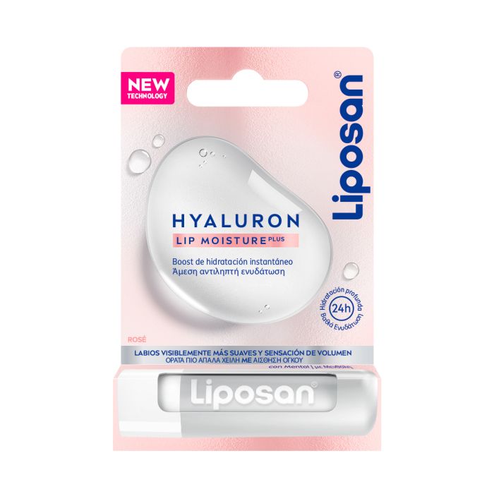Balsamo Labbra Hyaluron Plus Rosé - Liposan - 1
