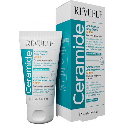 Crema Giornaliera agli Ceramidi Anti Imperfezioni SPF50 - Revuele - 1