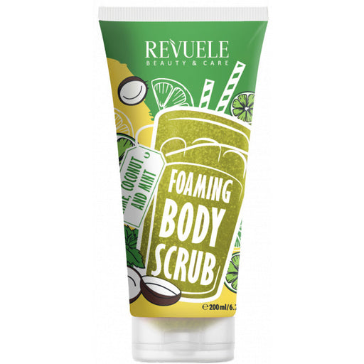 Scrub corpo al lime, cocco e menta - Scrub corpo schiumogeno - Revuele - 1