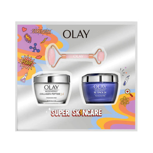 Regenerist Set Super Skincare Crema Giorno + Crema Notte: Set 3 Prodotti - Olay - 1