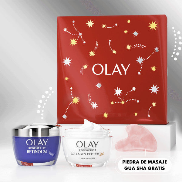 Set Collagen Peptide24 + Night Retinol24 + Gua Sha Stone: Set 3 prodotti - Olay - 5