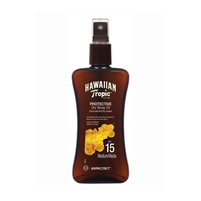 Abbronzatura spray all&#39;olio - Tropico hawaiano - Hawaiian Tropic : SPF 15 200ML - 1