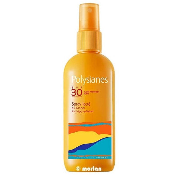 Spray Solare Dairy Al Monoi Spf 30: 200 ml - Polysianes - 1