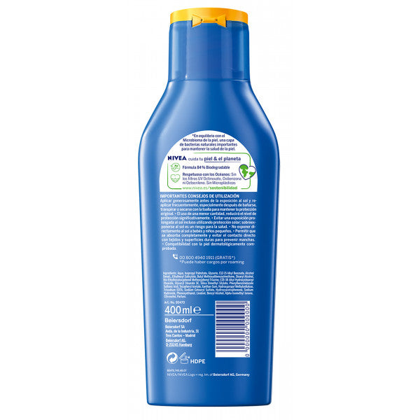Protezione solare e idratante latte solare idratante - Nivea : SPF 30 100ML - 2