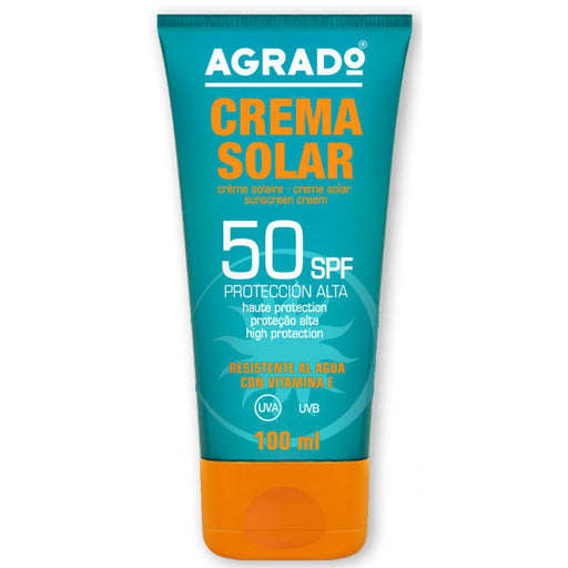 Crema Solare Alta Protezione Spf50: Spf 50 100ml - Agrado - 1