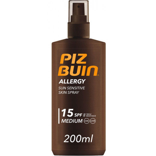 Protezione Solare in Spray Allergy Pelle Sensibile - Piz Buin: SPF 15 200ML - 1