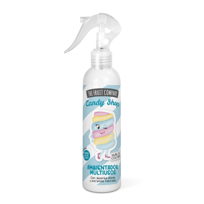 Deodorante spray multiuso Candy Edition da 200 ml - The Fruit Company : Nube de Colores - 1